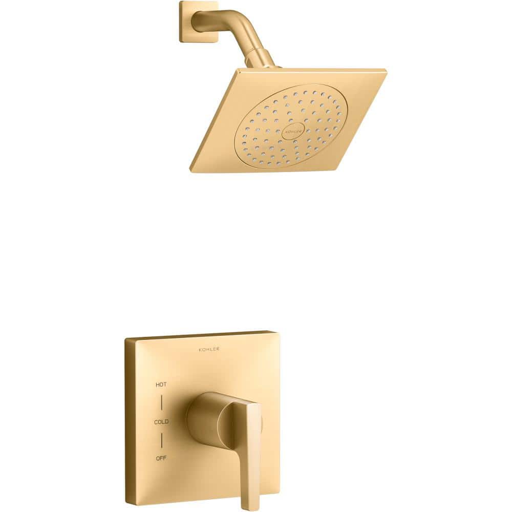 KOHLER Honesty 1Handle Shower Valve Trim Kit in Vibrant Brushed