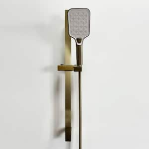 Wall-Mount Handshower Holder in Vibrant Brushed Gold