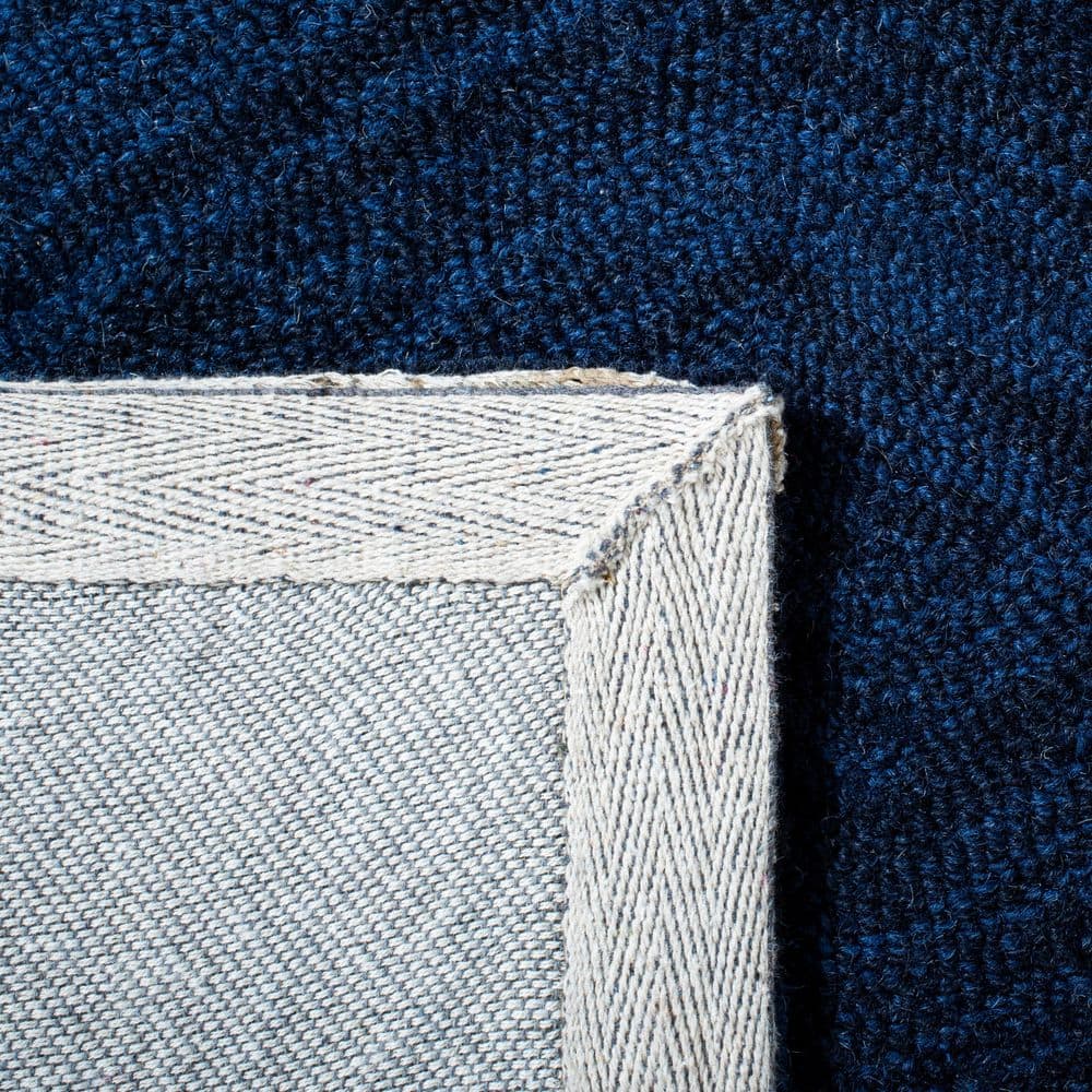 Metro Blue Hand-Tufted Wool 3' x 5' Area Rug