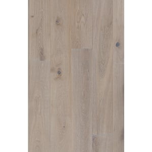 Take Home Sample - European White Oak Timber Wolf Engineered Hardwood Flooring - 5 in. x 7 in.