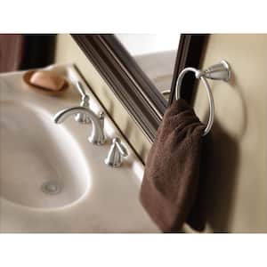 Brantford 3-Piece Bath Hardware Set with 18 in. Towel Bar, Paper Holder, and Towel Ring in Brushed Nickel