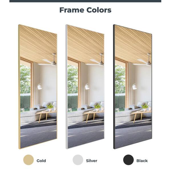 Glassless mirror, wall mount, vertical, 60