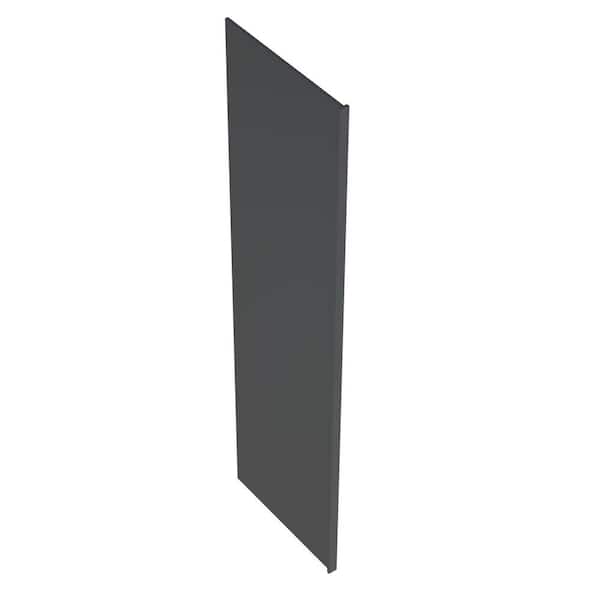Richmond Venetian Onyx Plywood Shaker Assembled Kitchen Cabinet Refrigerator End Panel 1.5 in W x 24 in D x 90 in H