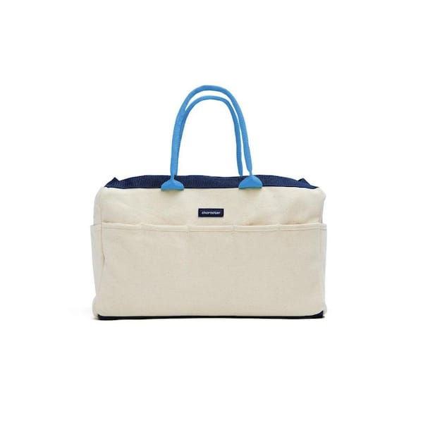 14 in. 9 Pocket Blue Canvas Tool Bag
