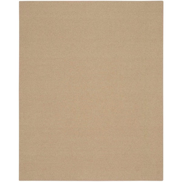 Natural Harmony Hampton Rib Harvest Custom Area Rug with Pad
