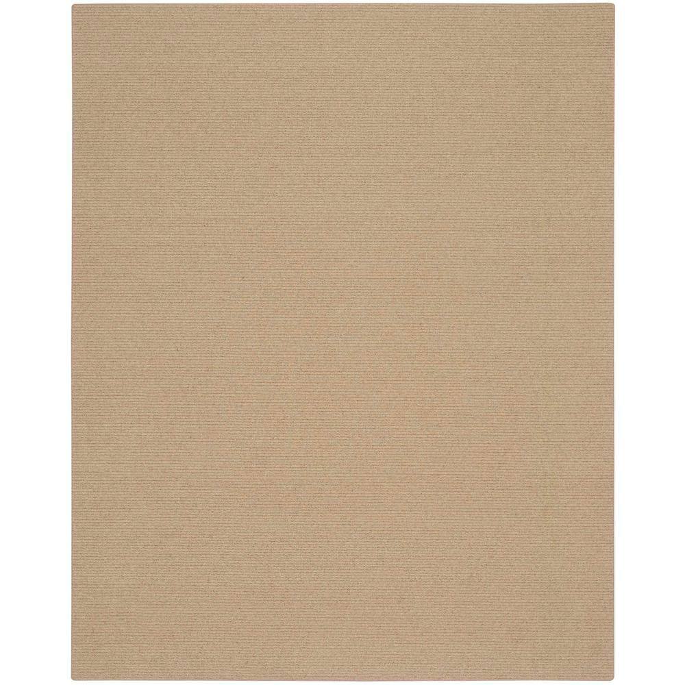 Natural Harmony Hampton Rib Harvest 8 ft. x 10 ft. Custom Area Rug with