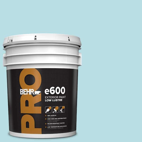 BEHR PRO 5 gal. #M470-2 Basin Blue Low Luster Exterior Paint