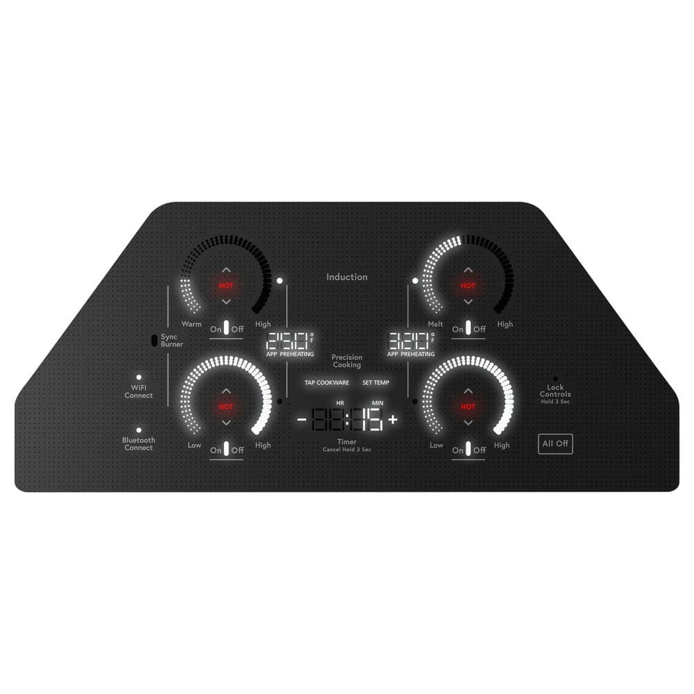 Café 30" Black Induction Cooktop with Touch Control