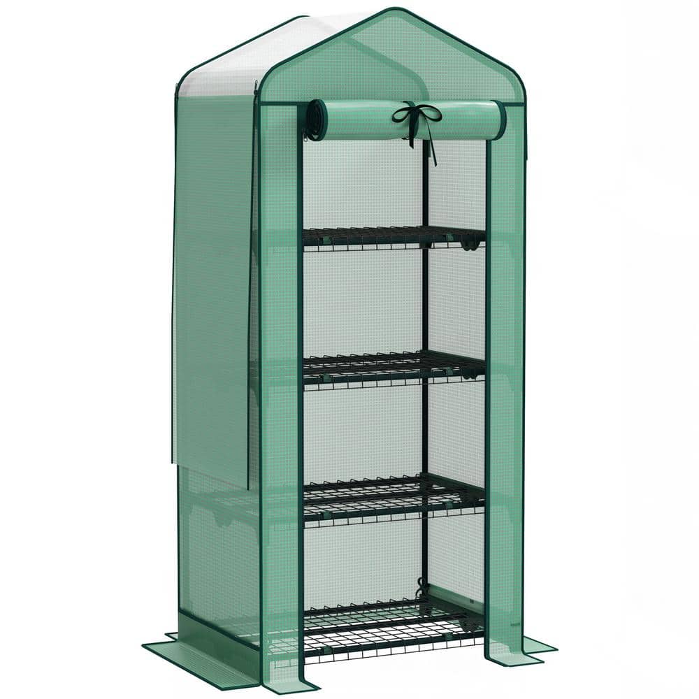 2.3 ft. x 1.64 ft. x 5.18 ft. Mini Portable Greenhouse