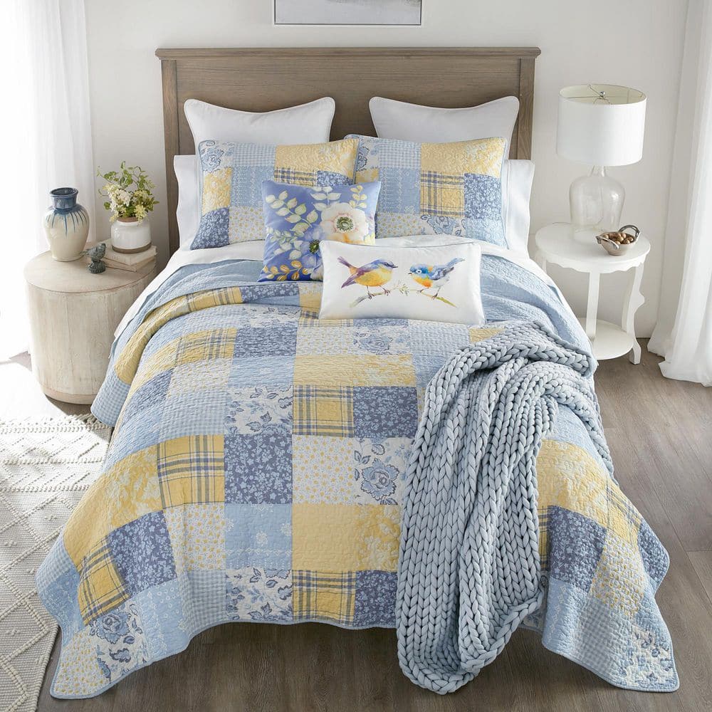 Donna Sharp King Set, Spring Flowers, image size:1000x1000