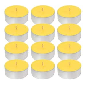 Citronella Mega Tealight Candles (12-Count)