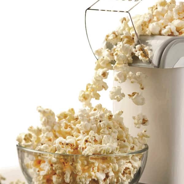 Hastings Home White Hot Air Popcorn Popper - Electric Popcorn