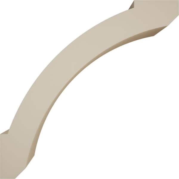 Ekena Millwork Lafayette 5 in. W x 10 in. H x 10 in. D Polyurethane Knee Brace