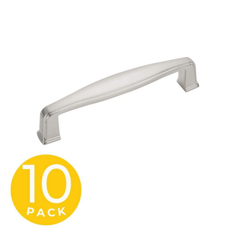 Park Style 3-3/4 in. (96 mm) Center-to-Center Modern Polished Chrome Cabinet Handle/Pull (10-Pack) price history on PriceWatchPro