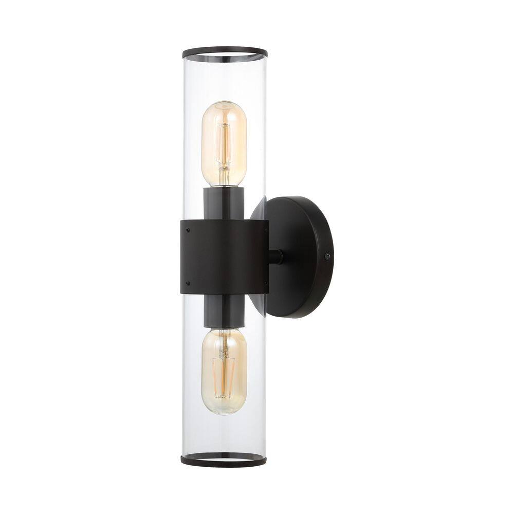 Quinn 15.5" Oil Rubbed Bronze LED Wall Sconce