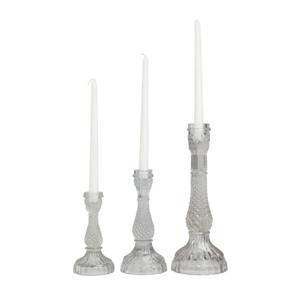 Glass Taper Candle - Rental - Light and Well