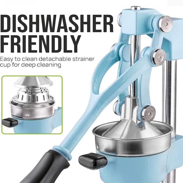 Zulay Kitchen Cast Iron Manual Citrus Juicer Z-0249 - The Home Depot