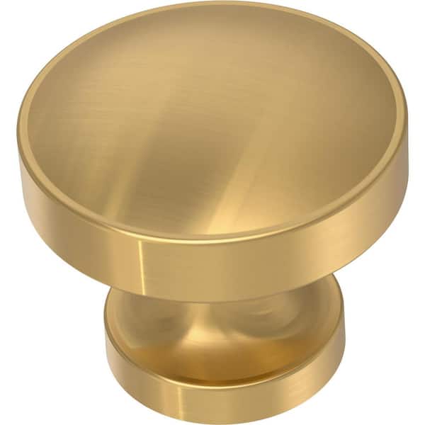 Liberty Phoebe 1-1/3 in. (34 mm) Modern Gold Round Cabinet Knob