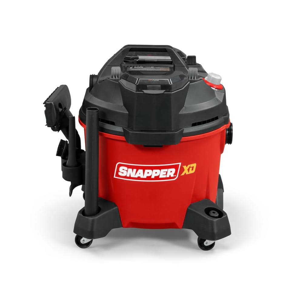 Snapper XD 82V MAX Cordless Electric 9-Gallon Wet/Dry Shop Vacuum Kit with (1) 2.0 Battery & (1) Rapid Charger
