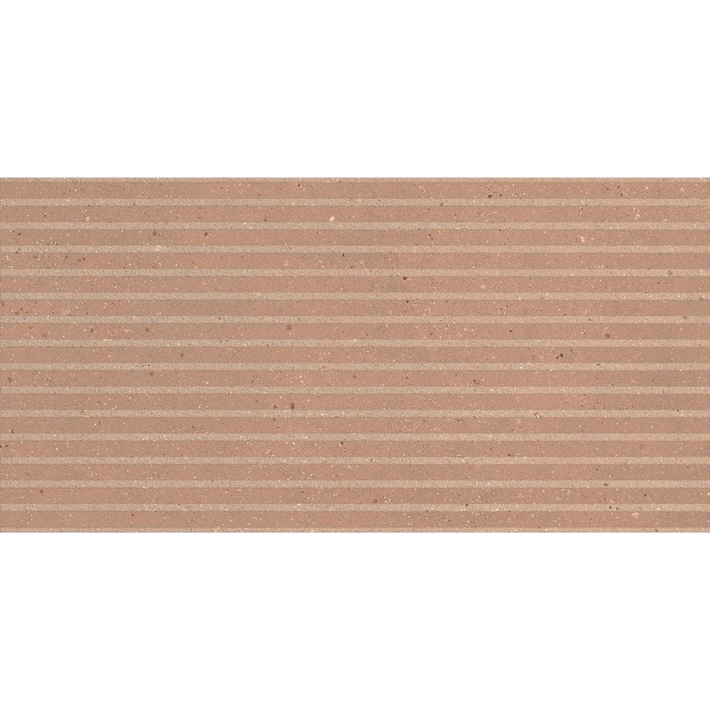 Italian Geology Deco Terracotta 24 in. x 48 in. Matte 3D Ribbed Porcelain Wall Tile (2 Pcs, 15.5 sq. ft. /Case) price history on PriceWatchPro