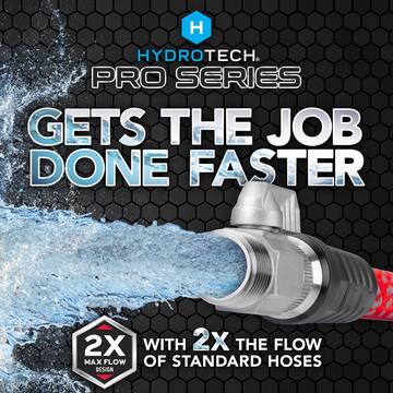 Hydrotech ProSeries Expandable 3/4 in. Diameter x 200 ft. Garden Water Hose 5595C3