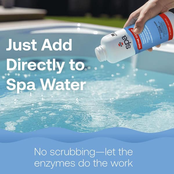 HTH 16 fl oz. Spa Enzyme Cleaner 86241 - The Home Depot