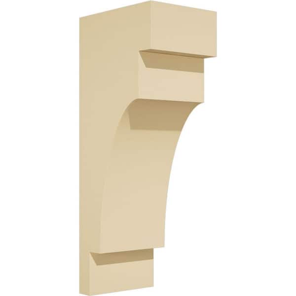 Ekena Millwork Mediterranean 6 in. x 20 in. x 8 in. Polyurethane Corbel
