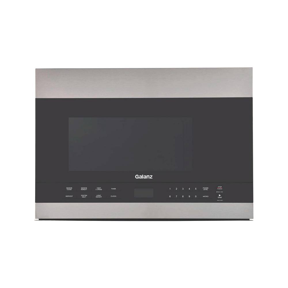 Galanz 1.4-Cu. Ft. Over-the-Range Microwave in Stainless Steel