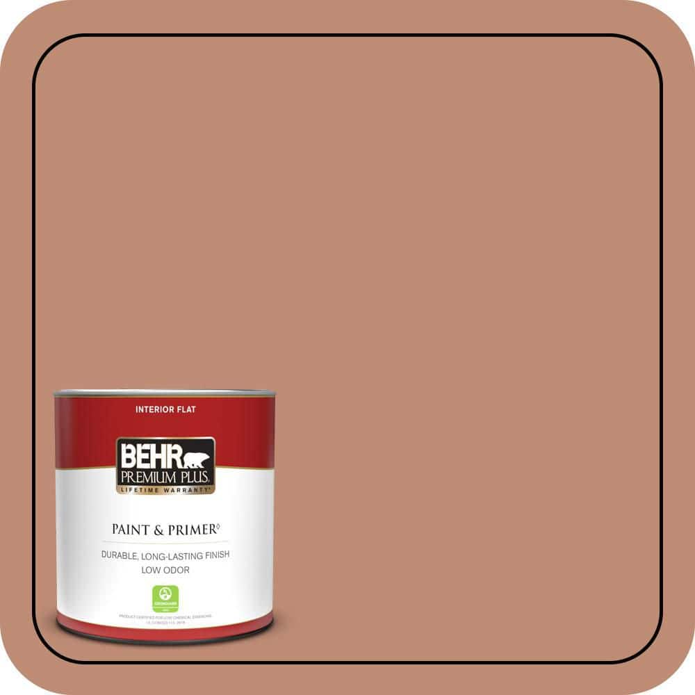 1 qt. #230F-5 Suntan Glow Flat Low Odor Interior Paint & Primer price history on PriceWatchPro