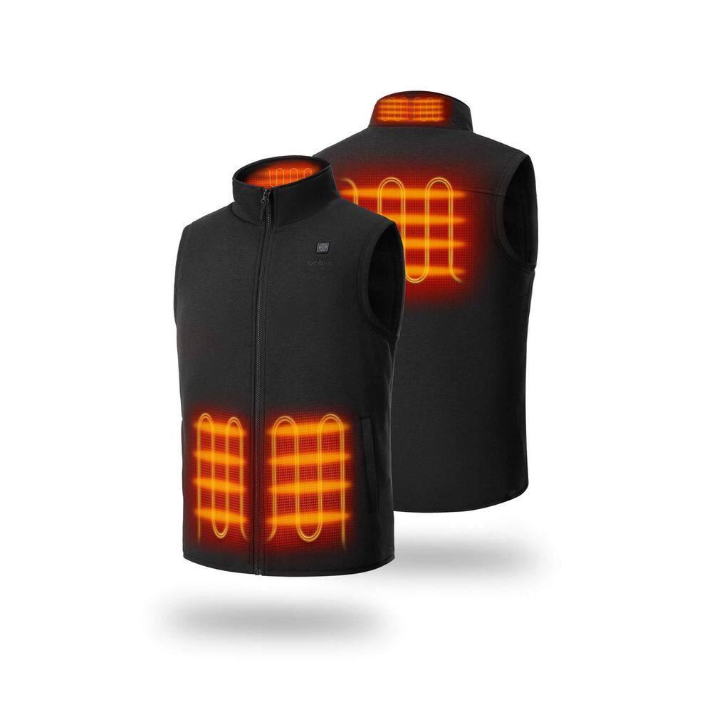 Men's XX-Large Black 7.38-Volt Lithium-Ion Fleece Heated Vest with (1) 4.8Ah Battery price history on PriceWatchPro