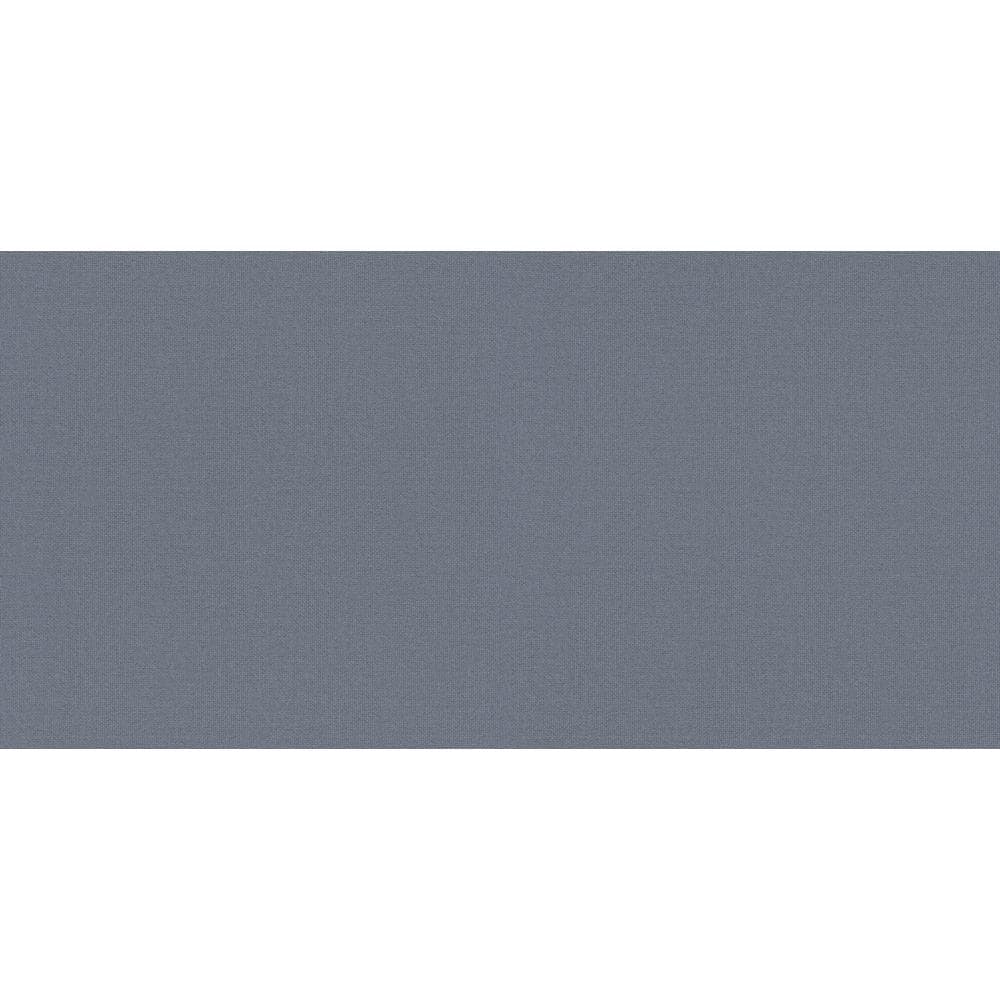 Fusion Collection Hessian Effect Texture Blue Matte Finish Non-pasted Vinyl