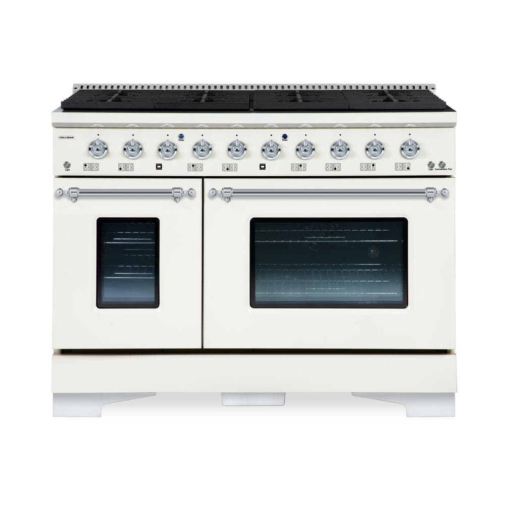 Reviews for Hallman CLASSICO 48 in. 8 Burner Freestanding Double Oven