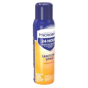 24-Hour 15 oz. Scent Citrus Sanitizing Aerosol Spray (6-Pack)