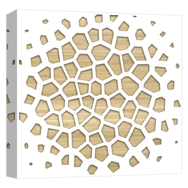 PTM Images "DOILY 1'' Canvas Abstract Wall Art 15 in. x 15 in.