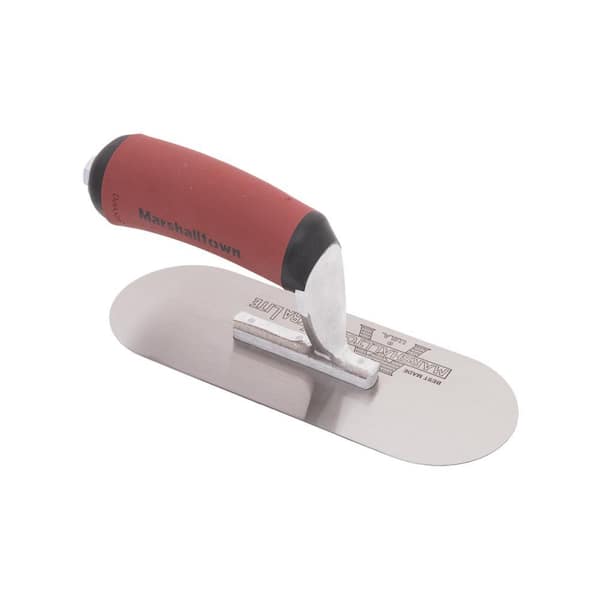 MARSHALLTOWN 10 in. x 3 in. Pool Trowel - Curved DuraSoft Hdle