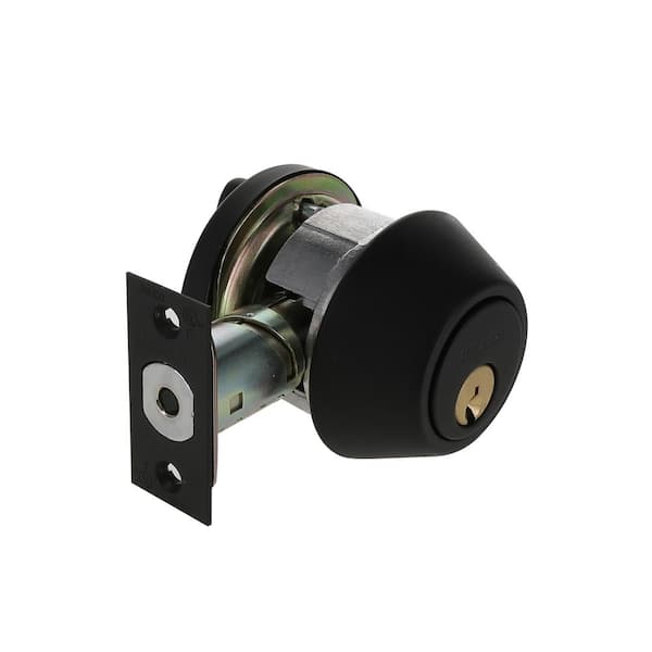 US Lock 1600 Grade-2 US10B Oil-Rubbed Bronze Classroom Single Cylinder Deadbolt