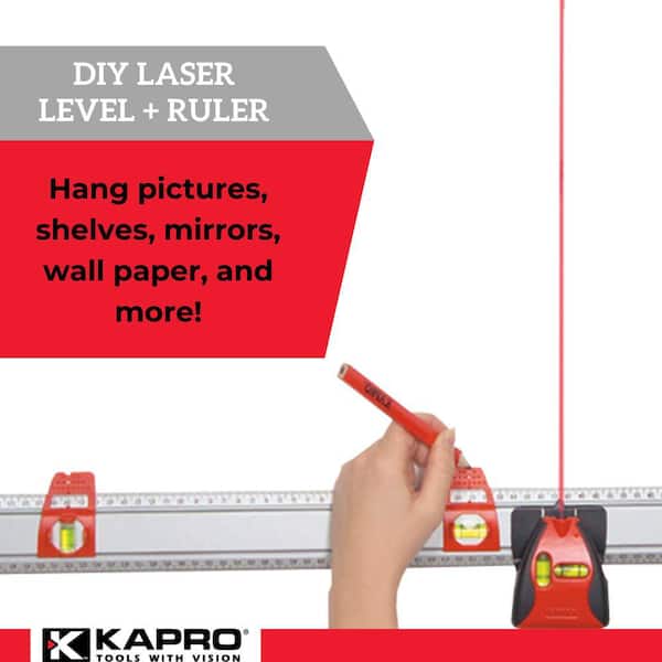 Pro Laser Set-A-Shelf 36 in. Set and Match with Laser Line and Stud Finder