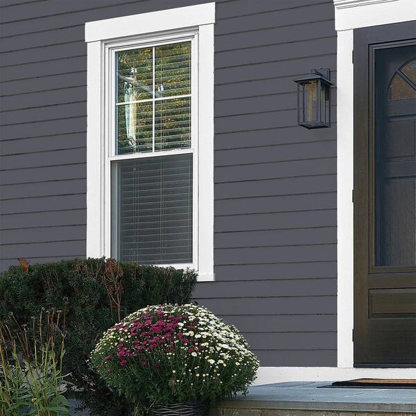 Glidden Essentials 1 gal. PPG1013-6 Gray Flannel Flat/Matte