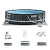 Intex Ultra XTR 16 ft. Round 48 in. Deep Soft Sided Above Ground Swimming Pool Set with pump 26325EH-HD