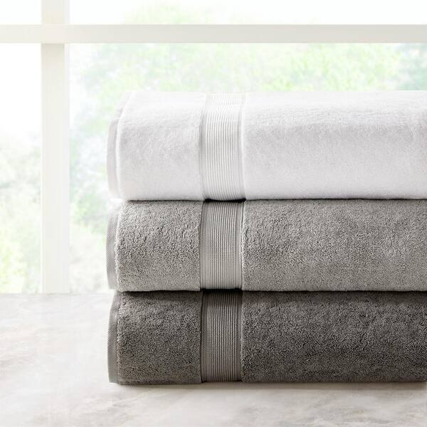 Madison Park Signature 800GSM 100% Cotton Luxurious Bath Towel Set Highly  Absorbent, Quick Dry, Hotel & Spa Quality for Bathroom, Bath Sheet 34 x
