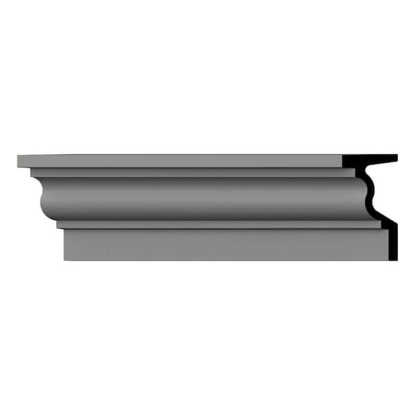 Ekena Millwork 4.5 in. D x 4.5 in. W x 2.5 in. L Primed Polyurethane Panel Moulding