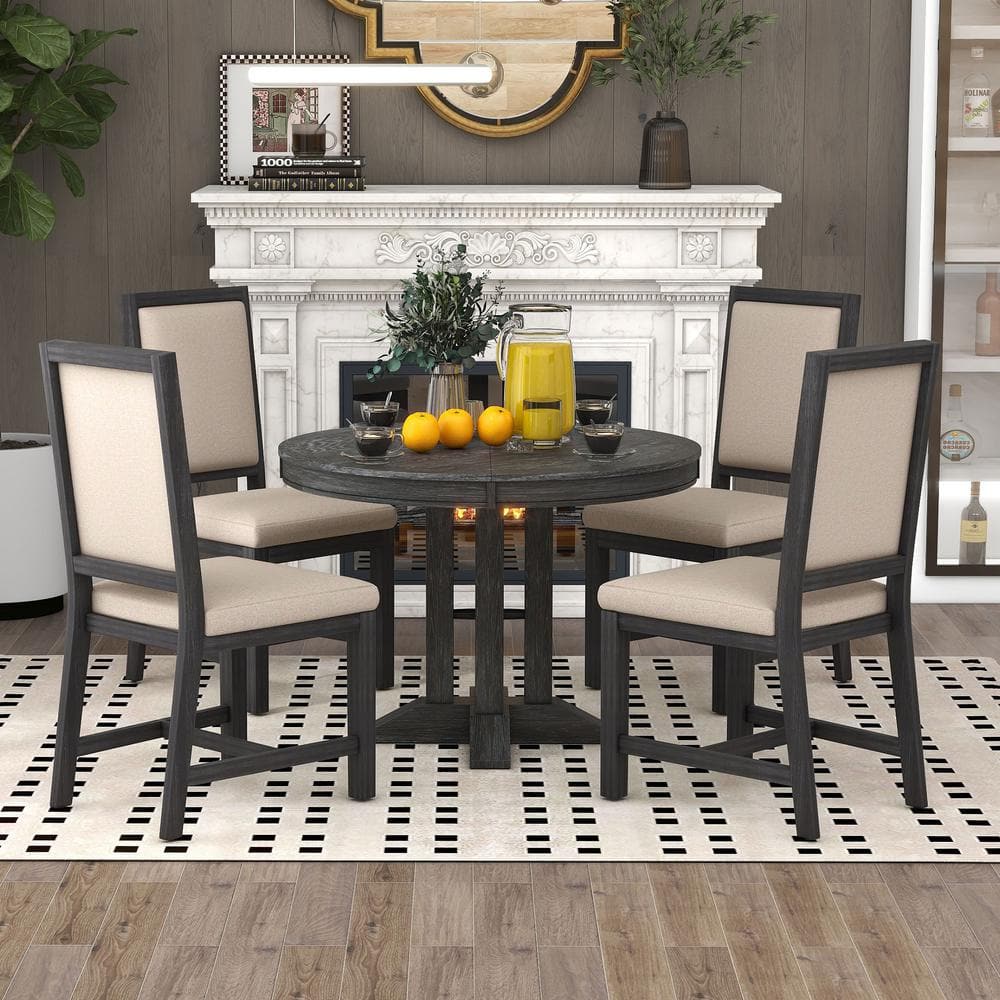 Harper black dining table sale