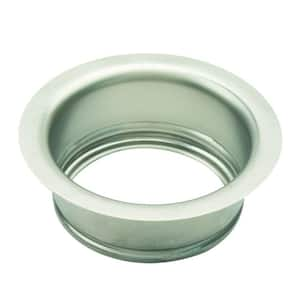 3-1/2 in. Garbage Disposal Flange in Satin Nickel