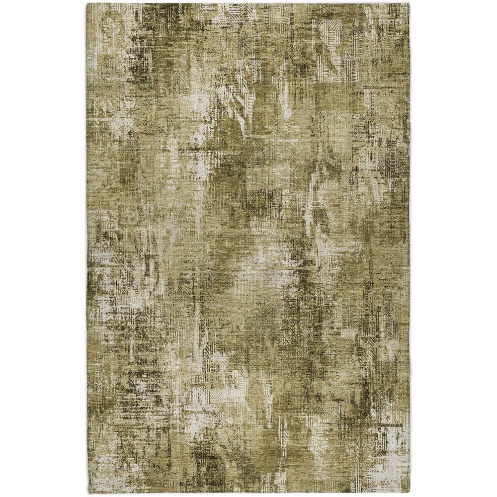 Dream Shag Premium Machine Washable Abstract ADS725 Brown 5 ft. x 7 ft. 6 in. Area Rug price history on PriceWatchPro