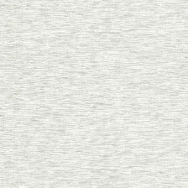 Warner San Paulo Light Grey Horizontal Weave Vinyl Strippable Roll (Covers 60.8 sq. ft.)