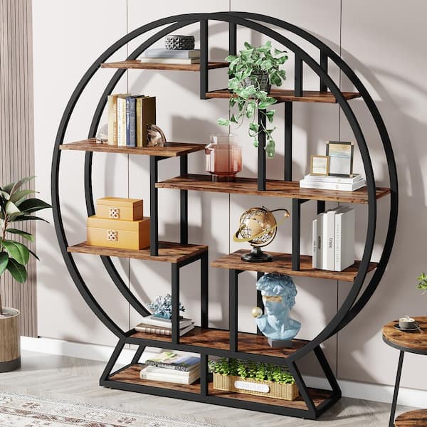 https://images.thdstatic.com/productImages/79d0cfa6-37fb-4b64-ab22-db4037cdf741/svn/brown-tribesigns-way-to-origin-bookcases-bookshelves-hd-ys0039-wzz-e1_600.jpg