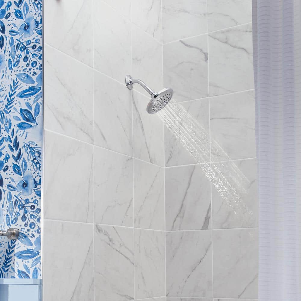 Northerly Chrome 5.88" Round Single Function Showerhead