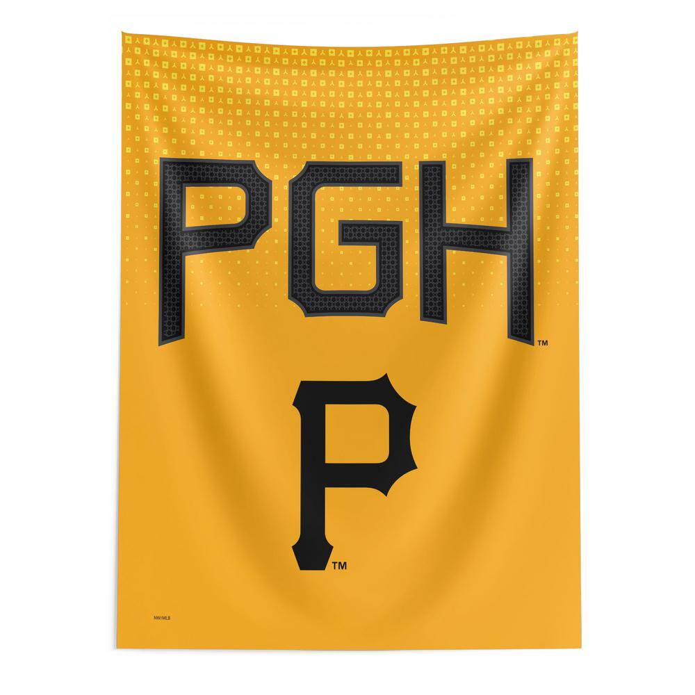 THE NORTHWEST GROUP MLB Pirates City Connect Printed Wall Hanging The northwest group mlb pirates city connect printed wall hanging