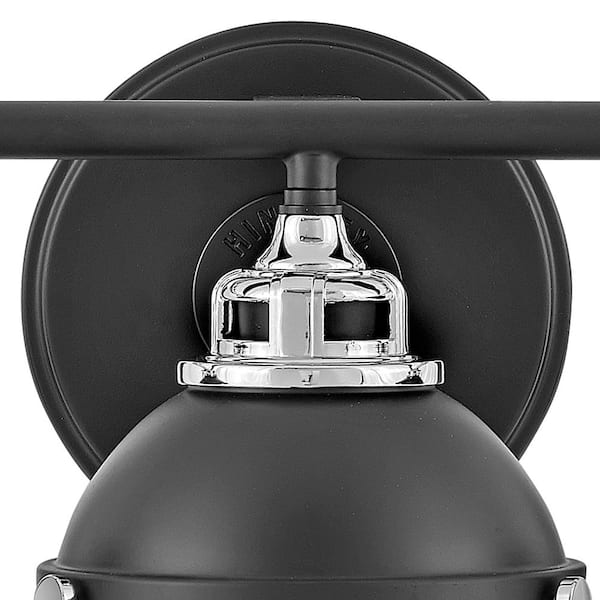 HINKLEY - Fletcher 25.0 in. 3 Light Black Vanity Light