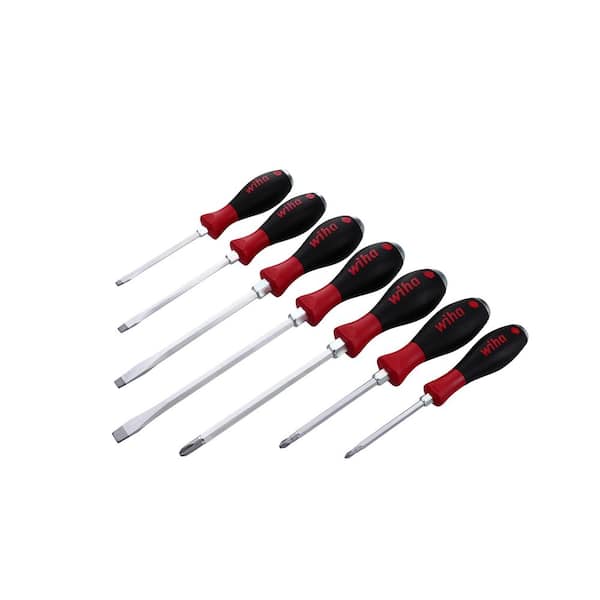 7-Piece Soft Finish XHeavy Duty Slotted and Phillips Screwdriver Set